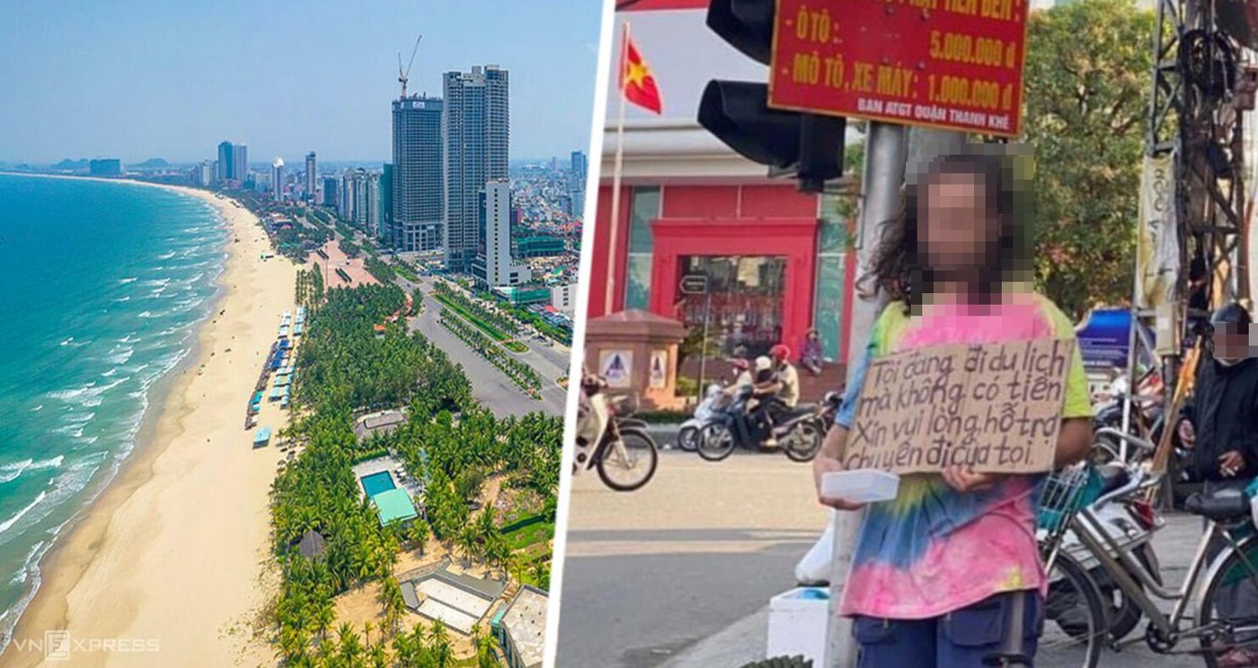 Помогите, кто может. Денег нет: два российских туриста просят милостыню на улицах Вьетнама