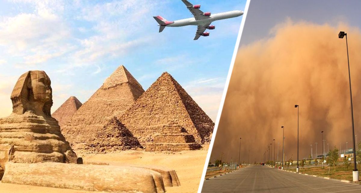 Хамсин пришёл раньше срока: по главному курорту Египта ударила природа, российских туристов предупредили об опасности